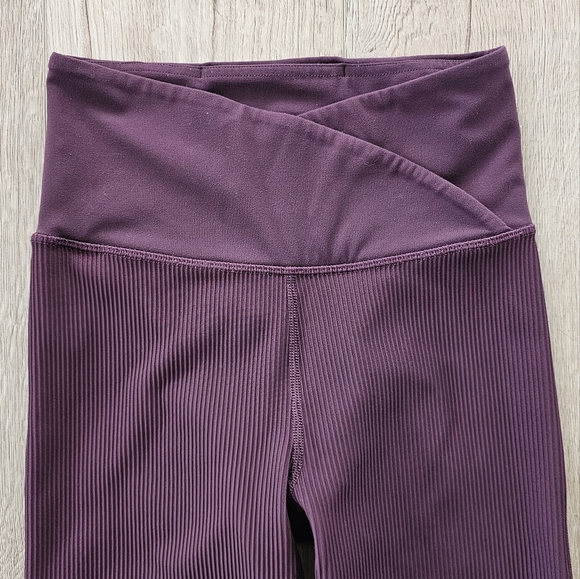 Rib Athleta Elation Crossover rib 7/8 tight legging - Picture 5 of 8